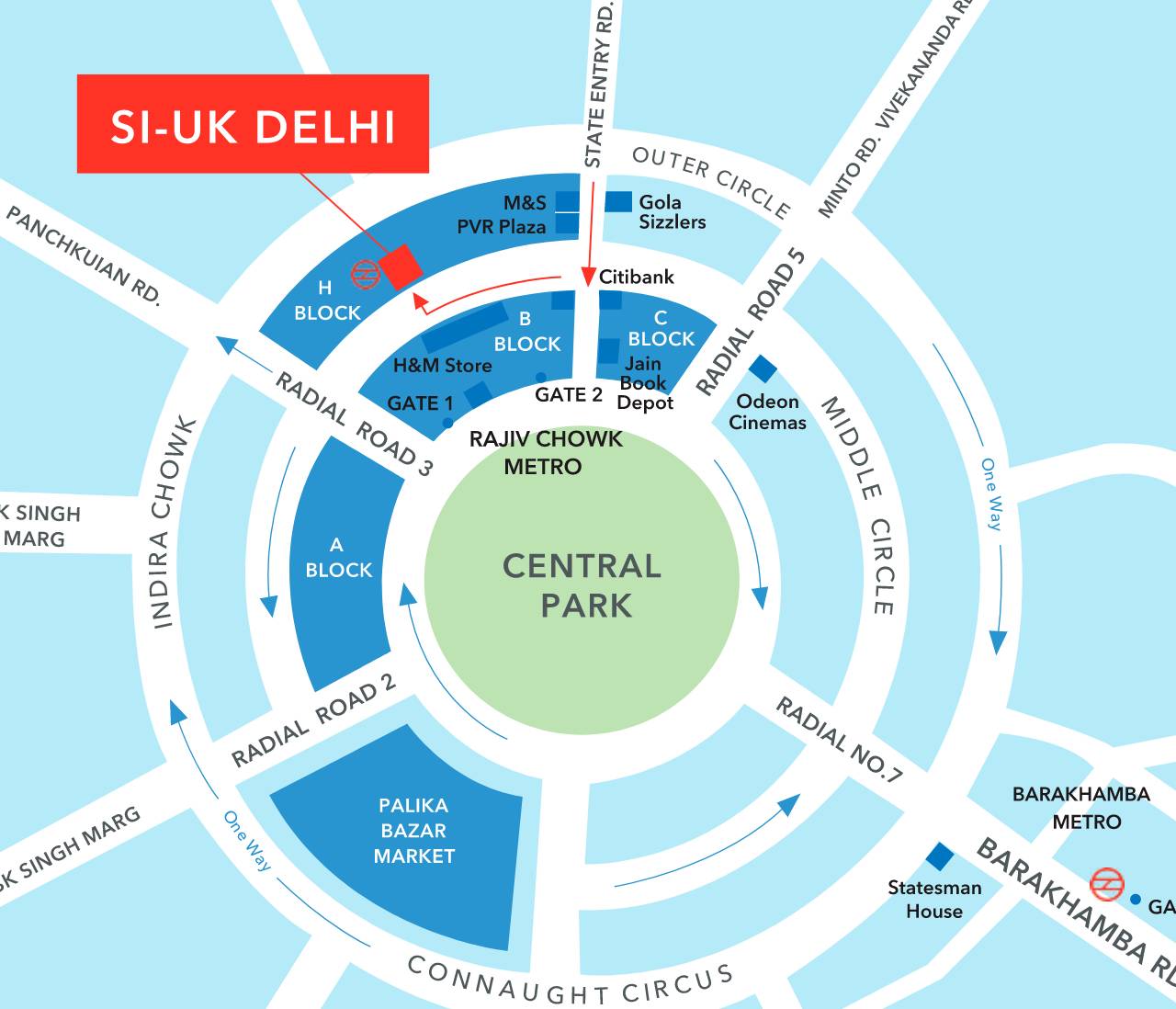 Si-UK Delhi Map